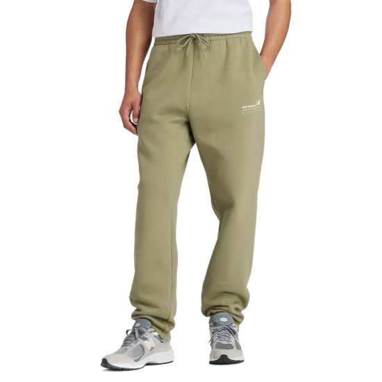 New Balance Ανδρικό παντελόνι Linear Graphic Fleece Pant
